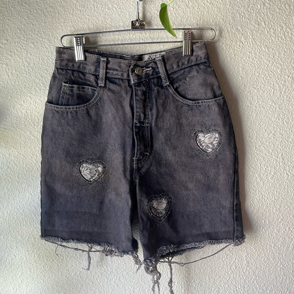 Vintage heart shorts